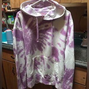 Sun + Stone Tie Dye Pullover Hoodie